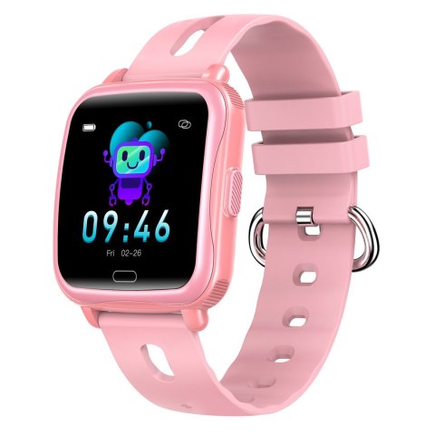 Dziecięcy smartwatch BT Denver z pomiarem różowy Dziecięcy smartwatch BT Denver z pomiarem różowy