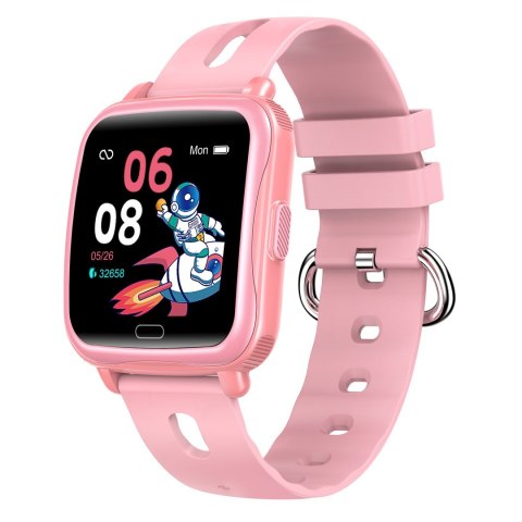 Dziecięcy smartwatch BT Denver z pomiarem różowy Dziecięcy smartwatch BT Denver z pomiarem różowy