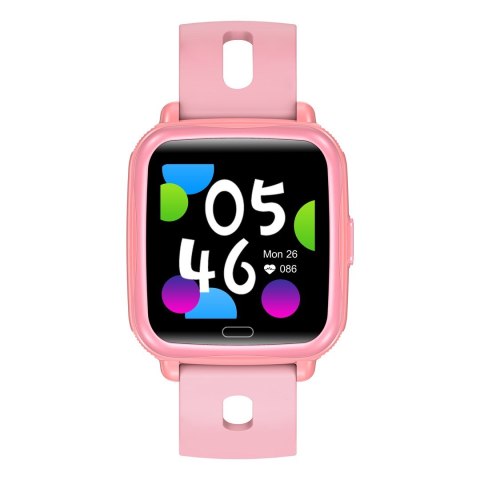 Dziecięcy smartwatch BT Denver z pomiarem różowy Dziecięcy smartwatch BT Denver z pomiarem różowy