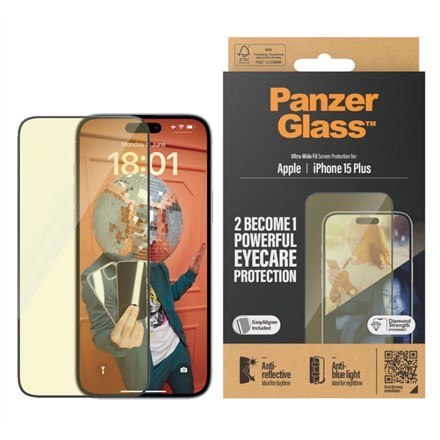 PanzerGlass - skarmbeskytter for mobil