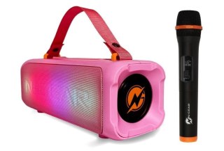 SPEAKER BLUETOOTH + WRL MIC/PINK BLAZOOKA703PK N-GEAR