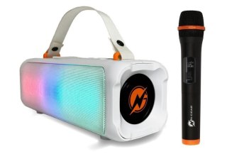 SPEAKER BLUETOOTH + WRL MIC/WHITE BLAZOOKA703WH N-GEAR