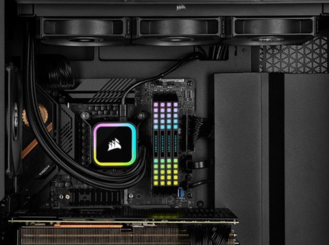 CORSAIR iCUE H100i ELITE RGB Chłodzenie procesora cieczą Corsair