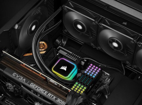 CORSAIR iCUE H100i ELITE RGB Chłodzenie procesora cieczą Corsair