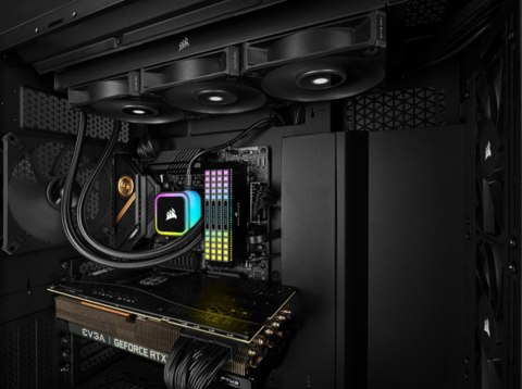 Korsarz | Chłodzenie procesora cieczą | iCUE H115i RGB ELITE | Intel, AMD