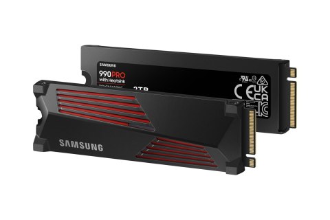 SSD PCIE G4 M.2 NVME 2TB W/HS/990 PRO MZ-V9P2T0GW SAMSUNG