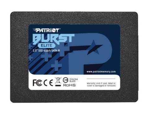 SSD SATA2.5" 480GB/BURST E PBE480GS25SSDR PATRIOT