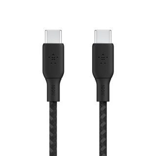 BELKIN BRAIDED USB-C/USB-C/CABLE SUPPORTS FAST CHARGING UP