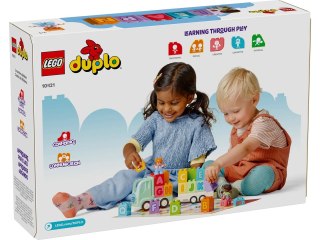 LEGO 10421 DUPLO Town Ciężarówka z alfabetem p3