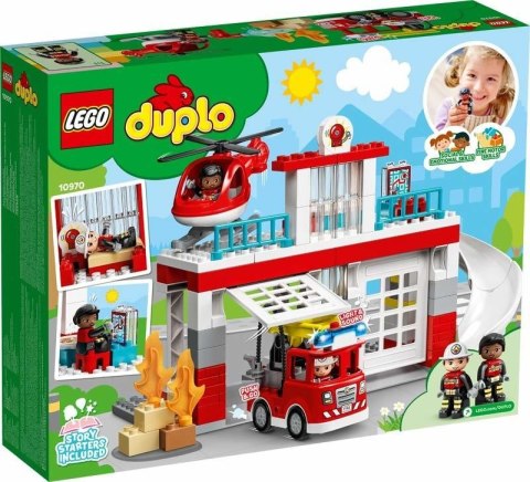 LEGO 10970 DUPLO TOWN Remiza strażacka i helikopter p2