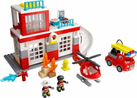 LEGO 10970 DUPLO TOWN Remiza strażacka i helikopter p2