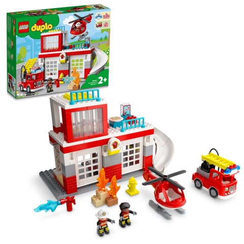 LEGO 10970 DUPLO TOWN Remiza strażacka i helikopter p2