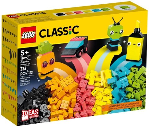 LEGO 11027 CLASSIC Kreatywna zabawa neonowymi kolorami p3