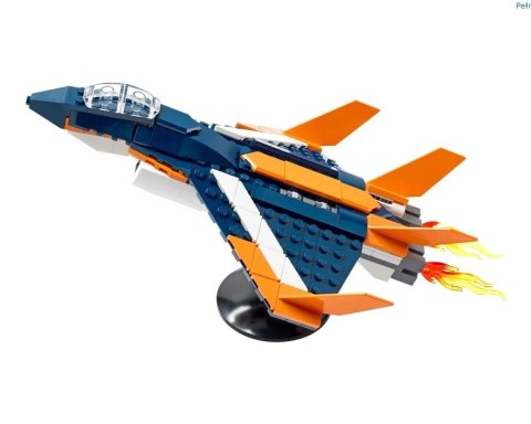 LEGO 31126 CREATOR Odrzutowiec naddźwiękowy p8