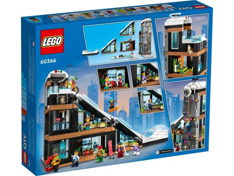 LEGO 60366 CITY Centrum Narciarskie i Wspinaczkowe p3