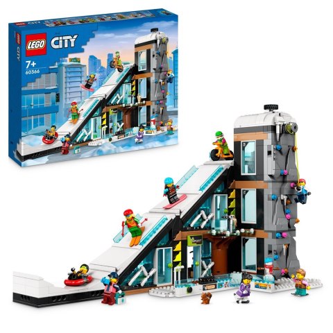 LEGO 60366 CITY Centrum Narciarskie i Wspinaczkowe p3