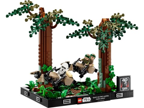 LEGO 75353 STAR WARS Diorama: Pościg na ścigaczu przez Endor p3