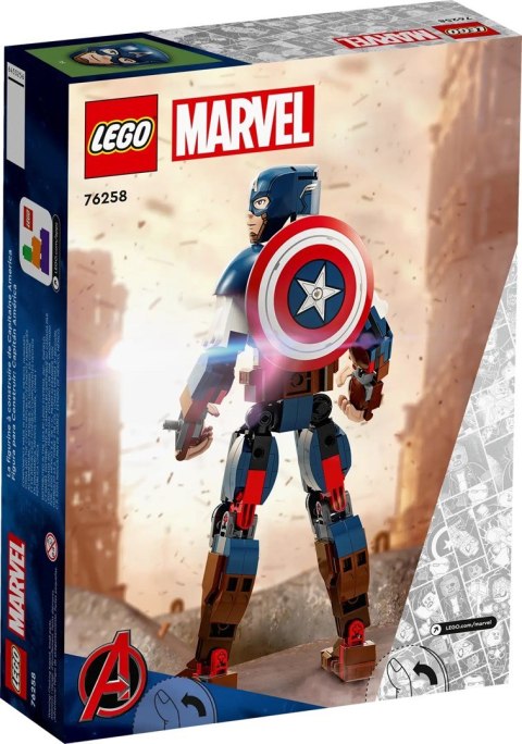 LEGO 76258 SUPER HEROES Figurka Kapitana Ameryki p6