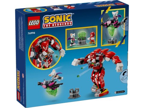 LEGO 76996 SONIC THE HEDGEHOG Knuckles i mech-strażnik p4