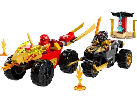 LEGO Ninjago 71789 Bitwa samochodowo-motocyklowa między Kaiem a Rasem