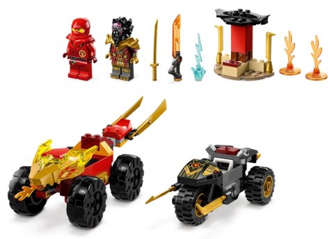 LEGO Ninjago 71789 Bitwa samochodowo-motocyklowa między Kaiem a Rasem