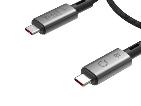 LINQ KABEL USB-C 4.0 THUNDERBOLT 4, PD 3.1 EPR 240W, 8K/60HZ, 40GB/S, 1 METR, W OPLOCIE