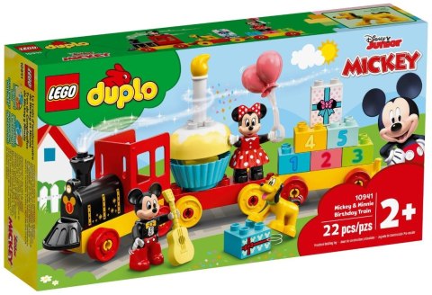 LEGO 10941 DUPLO Urodzinowy pociąg myszek Miki i Minnie p4