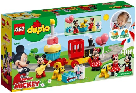 LEGO 10941 DUPLO Urodzinowy pociąg myszek Miki i Minnie p4