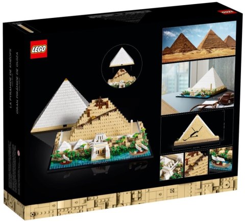 LEGO 21058 ARCHITECTURE Piramida Cheopsa p2