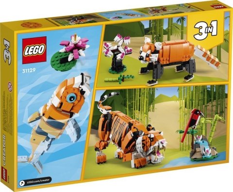 LEGO 31129 CREATOR Majestatyczny tygrys p4