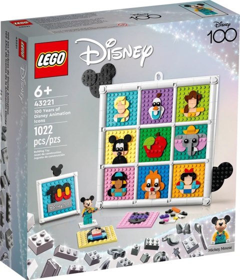 LEGO 43221 DISNEY 100 lat kultowych animacji Disneya p3