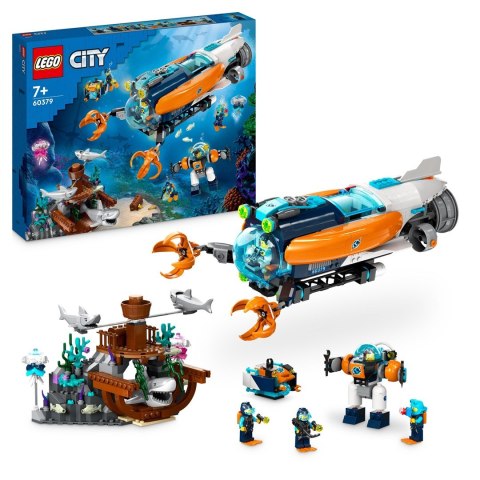 LEGO 60379 CITY Okręt podwodny do badań głębinowych p4