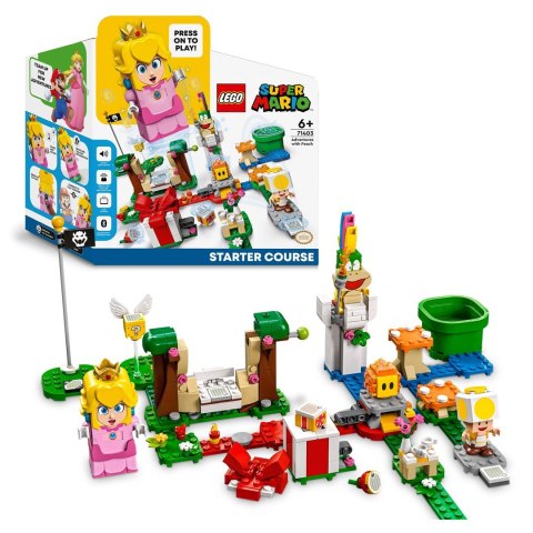 LEGO 71403 SUPER MARIO Przygody z Peach — zestaw startowy p4