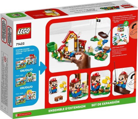 LEGO 71422 SUPER MARIO Piknik w domu Mario - zestaw zmieniający p6