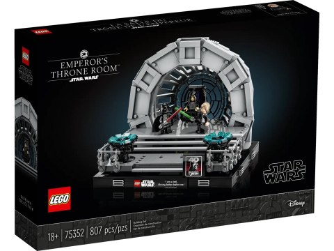 LEGO 75353 STAR WARS Diorama: Sala tronowa Imperatora