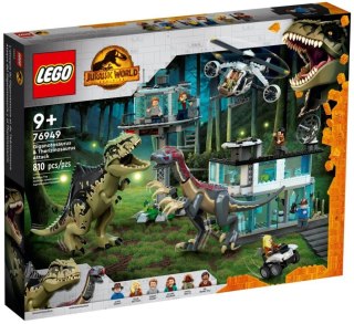 LEGO 76949 JURASSIC WORLD Atak giganotozaura i terizinozaura