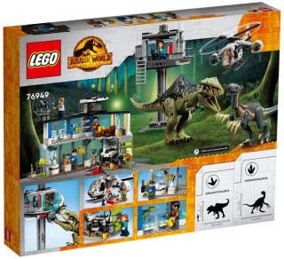 LEGO 76949 JURASSIC WORLD Atak giganotozaura i terizinozaura