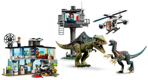 LEGO 76949 JURASSIC WORLD Atak giganotozaura i terizinozaura