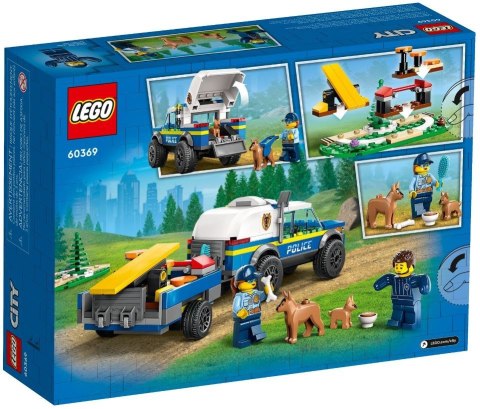 LEGO City 60369 Szkolenie psów policyjnych w terenie