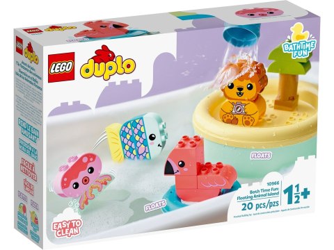 PROMO LEGO 10966 DUPLO Zabawa w kąpieli: pływająca wyspa ze zwierzątkami p3