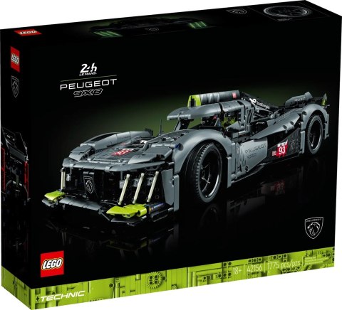 LEGO 42156 TECHNIC PEUGEOT 9X8 24H Le Mans Hybrid Hypercar p1