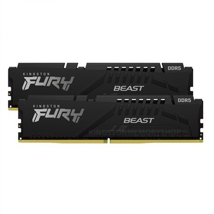 32GB DDR5-5200MT/S CL36 DIMM/EXPO (KIT OF 2) FURY BEAST BLACK 32GB DDR5-5200MT/S CL36 DIMM/EXPO (KIT OF 2) FURY BEAST BLACK
