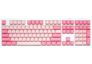 Klawiatura gamingowa Ducky One 3 Gossamer Pink - MX-Speed-Silver