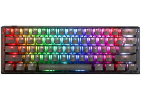 Ducky One 3 Aura Czarna Mini Klawiatura Gamingowa, RGB LED - MX-Blue