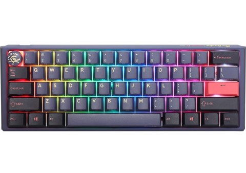 Ducky One 3 Cosmic Blue Mini Klawiatura Gamingowa, RGB LED - MX-Blue