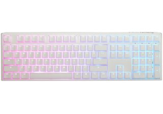 Klawiatura gamingowa Ducky One 3 Aura Biała z podświetleniem LED RGB - Gateron Baby Kangaroo