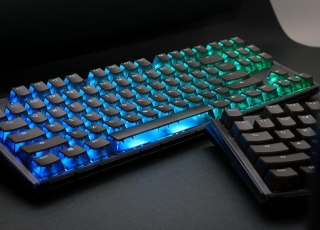 Klawiatura gamingowa Ducky One 3 Aura Black TKL, RGB LED - MX-Red (US)