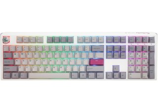 Klawiatura gamingowa Ducky One 3 Mist Grey, RGB LED - MX-Silent-Red