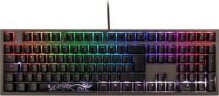 Klawiatura gamingowa Ducky Shine 7 PBT, MX-Blue, RGB LED - brąz