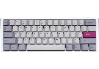 Mini klawiatura gamingowa Ducky One 3 Mist Grey z podświetleniem RGB LED — MX-Blue (US)